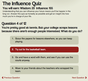 SuperMe quiz